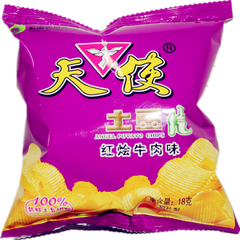 天使土豆片-红烩牛肉味