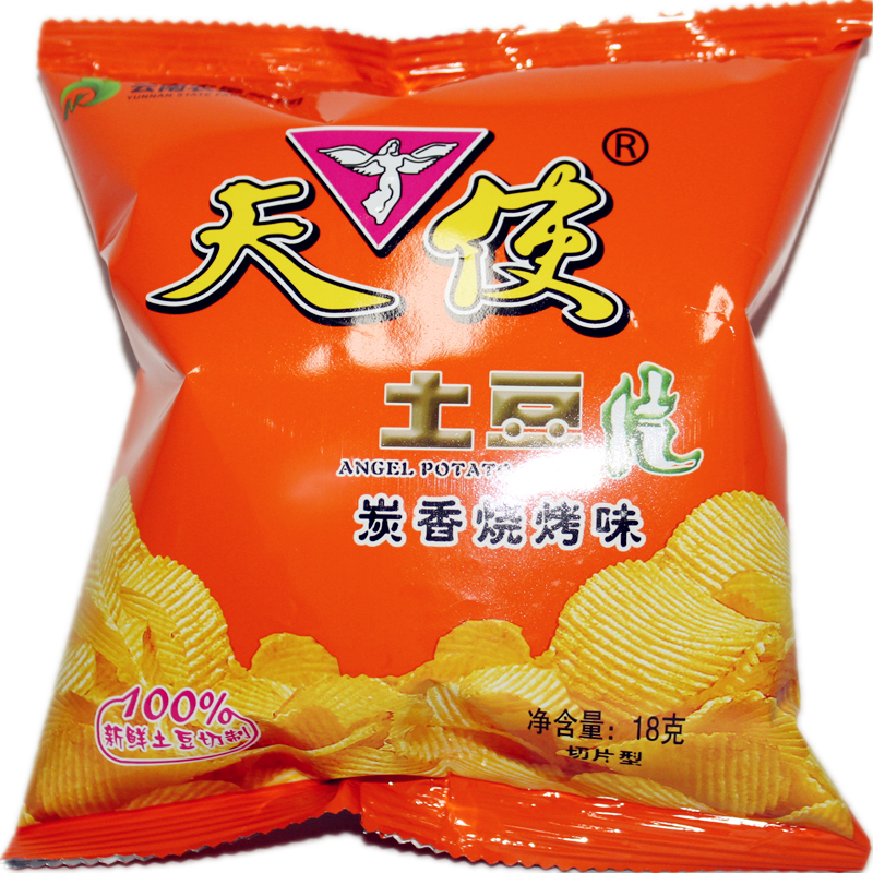 天使土豆片-炭香烧烤味